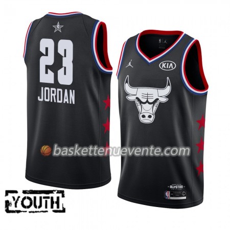 Maillot Basket Chicago Bulls Michael Jordan 23 2019 All-Star Jordan Brand Noir Swingman - Enfant